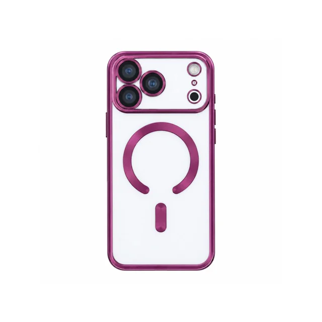 قاب ژله‌ای مگ‌سیف لنزدار مناسب برای گوشی اپل iPhone 18 promax