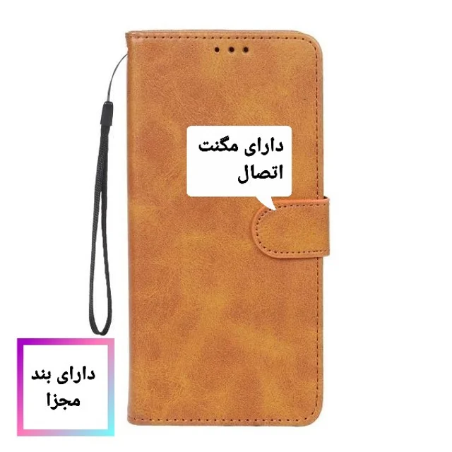 کیف کلاسوری مدل magneti مناسب برای گوشی موبایل شیائومی Redmi Note 14 Pro 5G 101634279