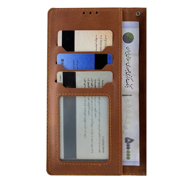 کیف کلاسوری مدل چرمی مناسب برای گوشی موبایل سامسونگ Galaxy S8 101648340