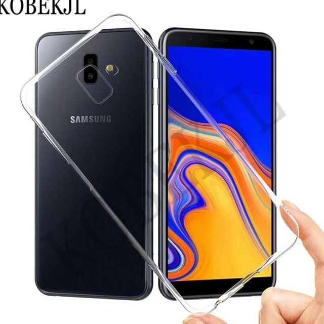 کاور مدل ژله ای شفاف مناسب برای گوشی موبایل سامسونگ galaxy J6 PLUS / j6plus 101706957
