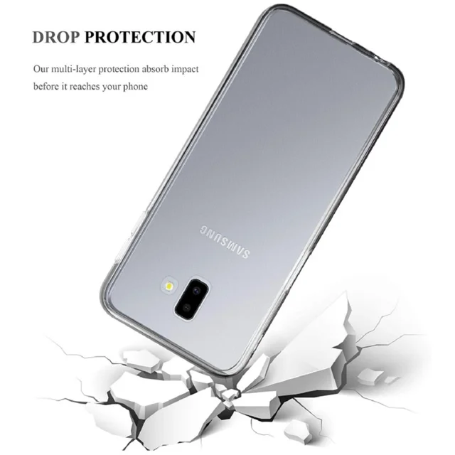 کاور مدل ژله ای شفاف مناسب برای گوشی موبایل سامسونگ galaxy J6 PLUS / j6plus 101706967