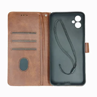 کیف کلاسوری مدل چرمی کد 05 مناسب برای گوشی موبایل سامسونگ Galaxy A05 101746928