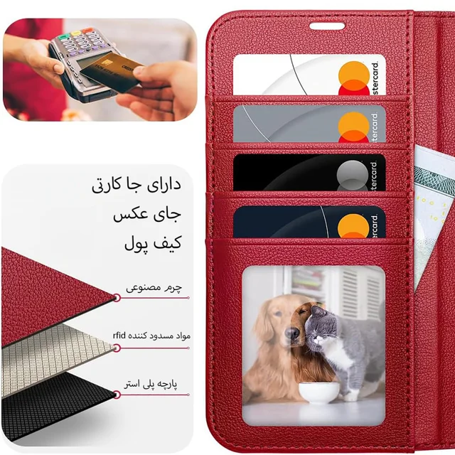 کیف کلاسوری مدل Kely مناسب برای گوشی موبایل شیائومی Redmi Note 13 Pro Plus 101746918