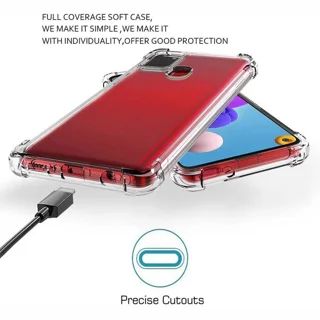 کاور مدل ژله ای کپسول دار مناسب برای گوشی موبایل سامسونگ Galaxy A02s M02s 101707419
