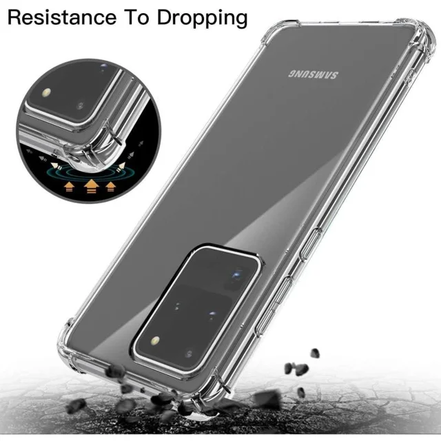 کاور مدل ژله ای کپسول دار مناسب برای گوشی موبایل سامسونگ Galaxy S20 Ultra 101717687