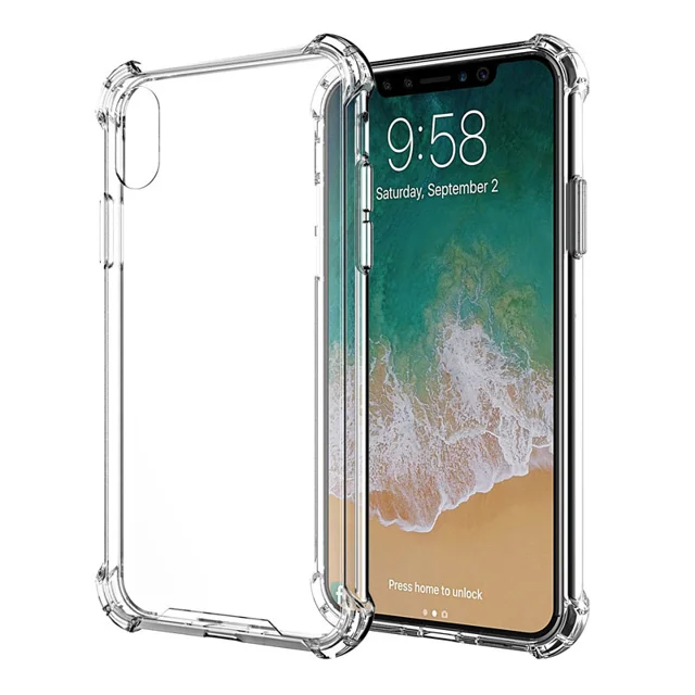 کاور مدل ژله ای کپسول دار مناسب برای گوشی موبایل اپل IPHONE XSMAX / XMAAX / XS MAX / X MAX 101717157