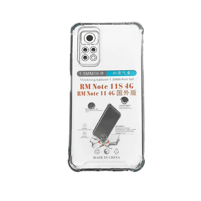 قاب شفاف ژله ای مدل ایربگ دار مناسب گوشی شیائومی RM Note11S / RM Note11 4G 101738585