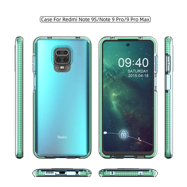 کاور مدل ژله ای  مناسب برای گوشی موبایل شیائومی Redmi note9s / note9 pro /note 9 pro / not 101634503