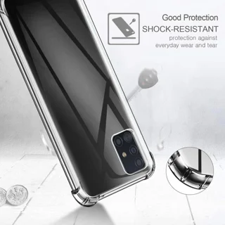 کاور مدل ژله ای کپسول دار مناسب برای گوشی موبایل سامسونگ Galaxy A71 101706605