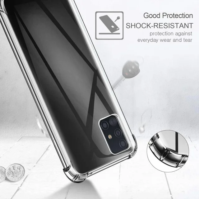 کاور مدل ژله ای کپسول دار مناسب برای گوشی موبایل سامسونگ Galaxy A71 101706605