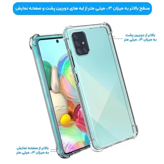 کاور مدل AIRBAG مناسب برای گوشی موبایل سامسونگ Galaxy A51 101746740