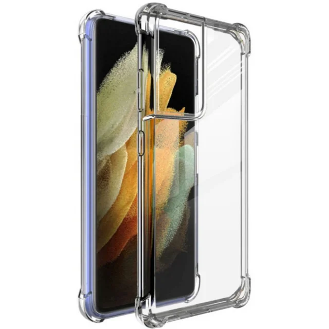 کاور مدل ژله ای کپسول دار مناسب برای گوشی موبایل سامسونگ Galaxy S21 Ultra s21ultra 101729732