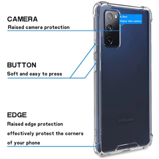 کاور مدل BTI-BLKN airbag مناسب برای گوشی موبایل سامسونگ Galaxy S20 FE 101634516