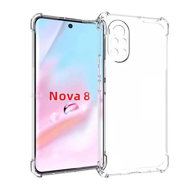 کاور مدل شفاف مناسب برای گوشی موبایل هوآوی nova 8 101729349