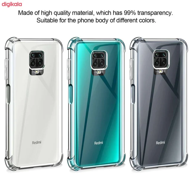 کاور مدل ژله ای  مناسب برای گوشی موبایل شیائومی Redmi note9s / note9 pro /note 9 pro / not 101634502