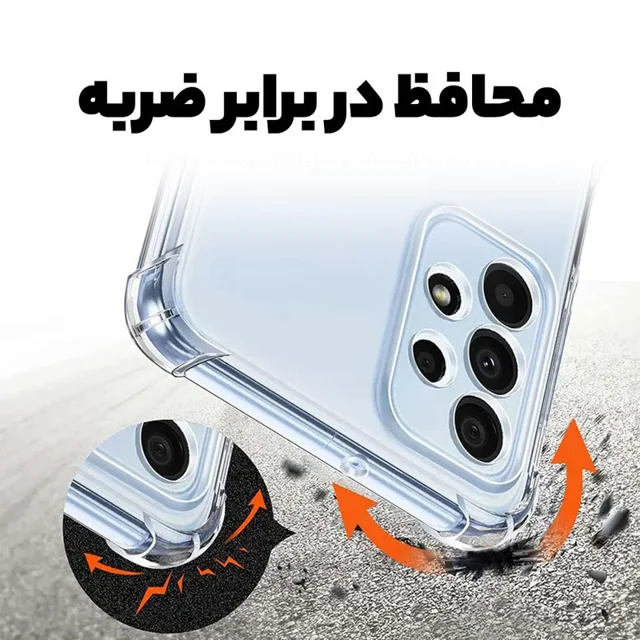 کاور مدل Clear مناسب برای گوشی موبایل سامسونگ Galaxy A72 101958538