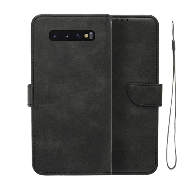 کیف کلاسوری مدل Night مناسب برای گوشی موبایل سامسونگ Galaxy S10 Plus به همراه بندآویز 101970987