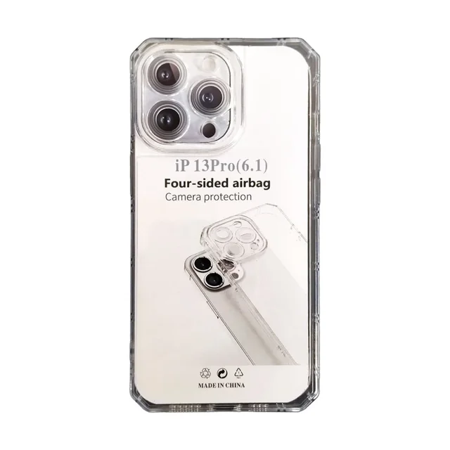 کاور مدل کربنی شفاف کد IP13P-SH مناسب برای گوشی موبایل اپل Iphone 13 Pro 101806511