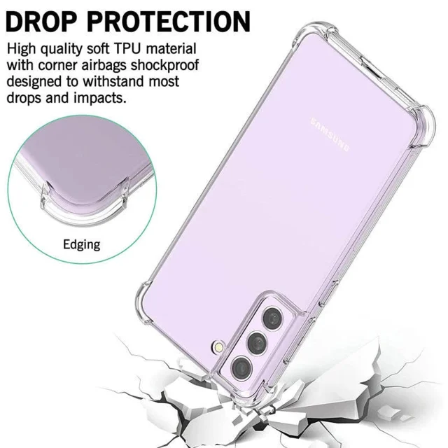 کاور مدل ژله ای مناسب برای گوشی موبایل سامسونگ Galaxy S21 FE 101706665