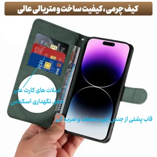 کیف کلاسوری طرح Liberto مناسب برای گوشی موبایل شیائومی Redmi Note 14 Pro 4G 101635144