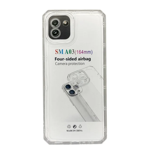 کاور مدل Clear Airbag مناسب برای گوشی موبایل سامسونگ galaxy A03 101892710