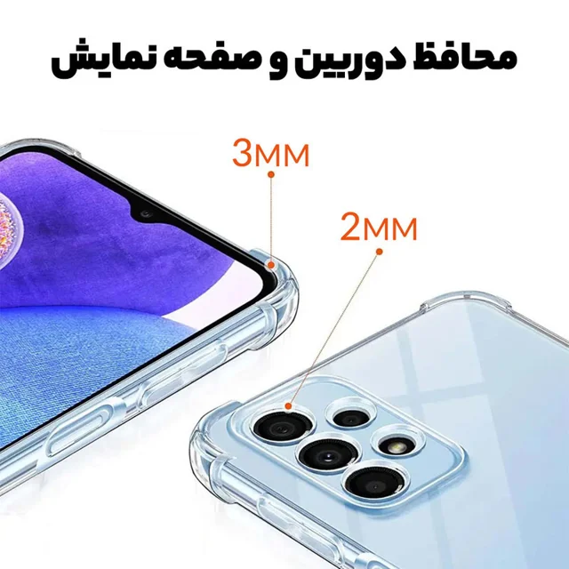 کاور مدل Clear مناسب برای گوشی موبایل سامسونگ Galaxy A03S / A02S 101819993
