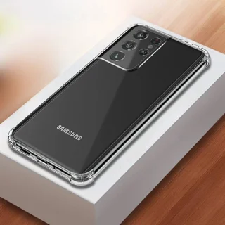 کاور مدل ژله ای کپسول دار مناسب برای گوشی موبایل سامسونگ Galaxy S21 Ultra s21ultra 101729744