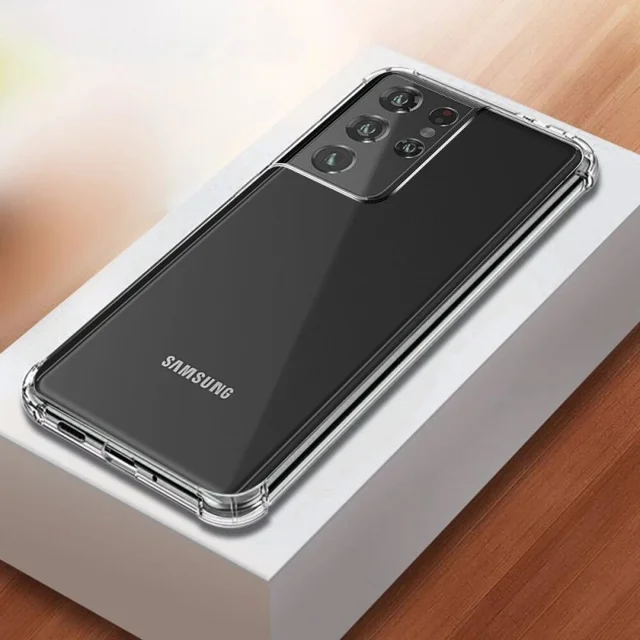 کاور مدل ژله ای کپسول دار مناسب برای گوشی موبایل سامسونگ Galaxy S21 Ultra s21ultra 101729744